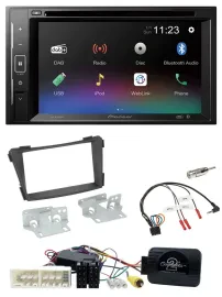 Автомагнитола для Hyundai i40 Pioneer 2 DIN Bluetooth DAB DVD USB