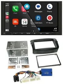 JBL USB 2DIN MP3 Bluetooth AUX Autoradio für Toyota RAV 4 2011-2013 28 Pin