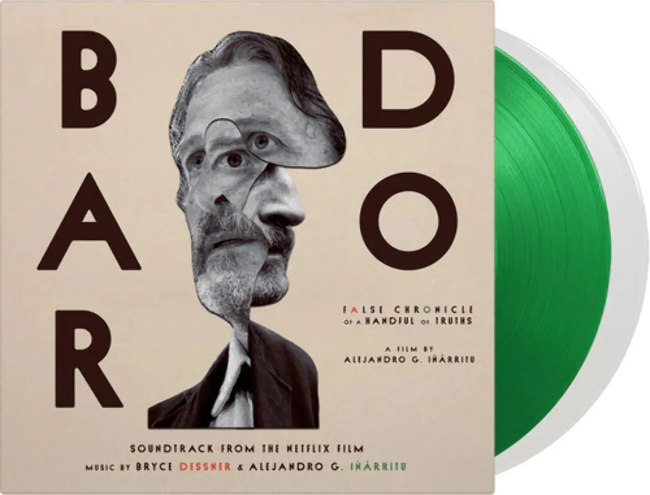 Виниловая пластинка Bryce Dessner - Bardo (Soundtrack) [Green & White Vinyl] [Import] NEW LP Album