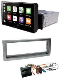 Pioneer Bluetooth MP3 DAB USB Autoradio für Citroen C5 Peugeot 407 ab 04 grau-me