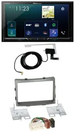 Pioneer 2DIN DAB USB MP3 Bluetooth Autoradio für SSangYong Rodius ab 2013