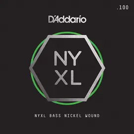 Струна одиночная D'Addario NYXLB100TSL NYXL Nickel Wound Bass Single 100