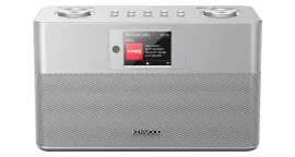 Kenwood CR-ST100S-S Smart-Radio DAB+ Internetradio UKW Bluetooth USB Farbdisplay