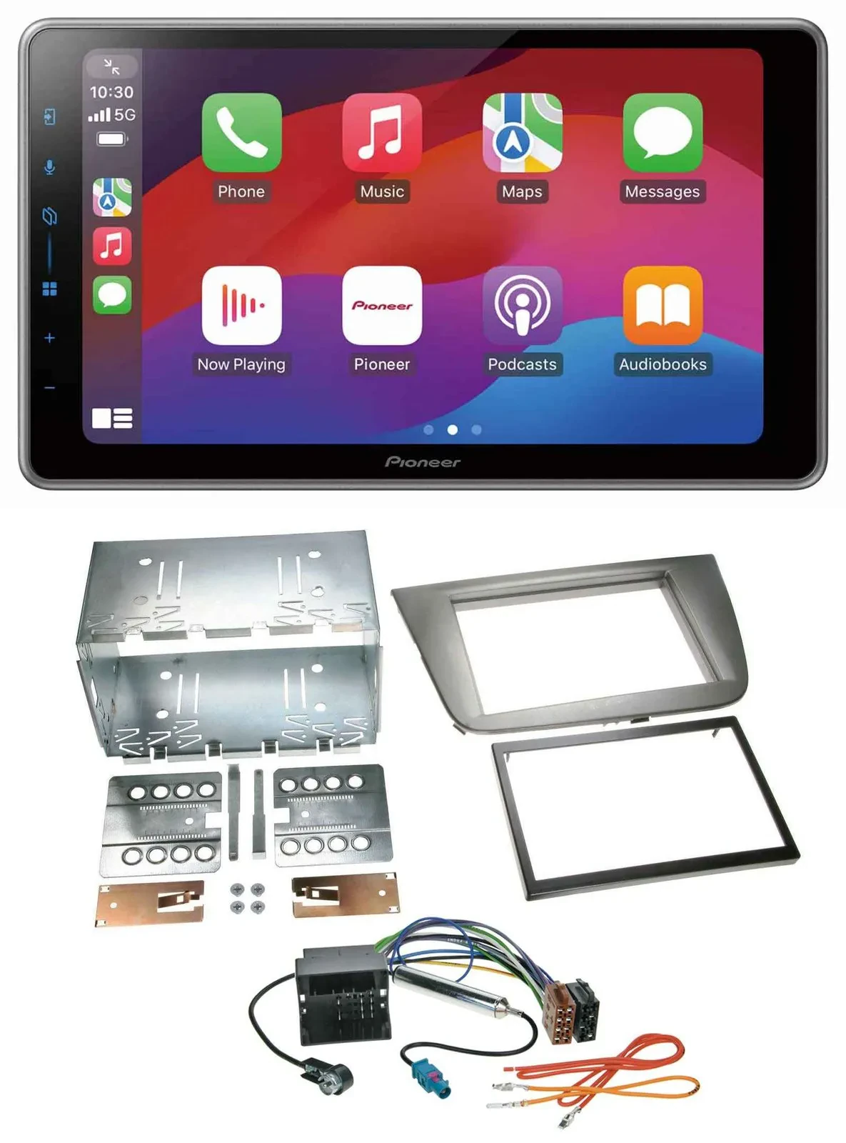 Pioneer MP3 USB DAB Bluetooth 2DIN Autoradio für Seat Altea Altea XL Toledo anth