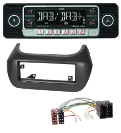Dietz USB DAB MP3 Bluetooth Autoradio für Fiat Fiorino Qubo Citroen Nemo Peugeot