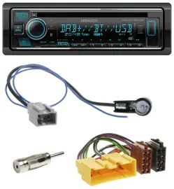 Kenwood MP3 Bluetooth DAB USB CD Autoradio für Mazda 2 (DY, 2003-2007)