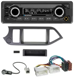 Blaupunkt Bluetooth DAB MP3 USB Autoradio für Kia Picanto ab 2011 ohne Start-Sto