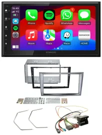 Kenwood MP3 USB DAB 2DIN Bluetooth Autoradio für Opel Antara Astra H Zafira B ch