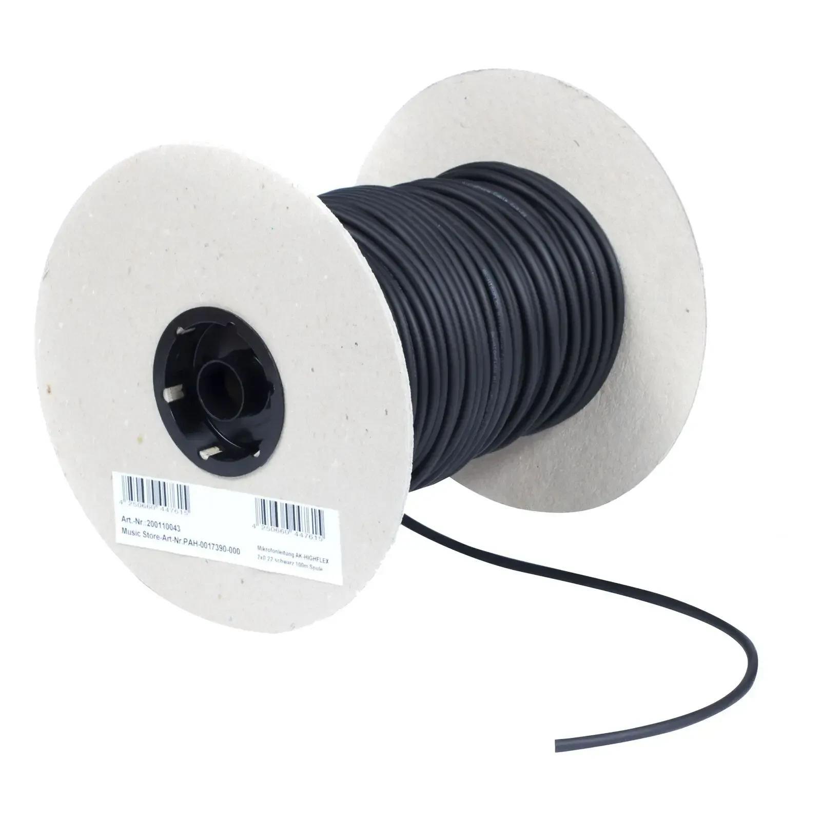 Кабель в бухте Music Store PAH0017390-000 Black 100 м