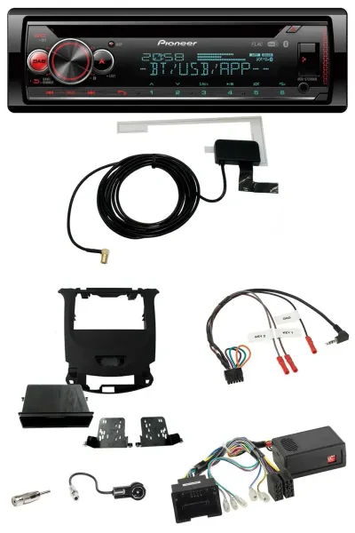 Pioneer DAB CD Lenkrad USB Bluetooth Autoradio für Chevrolet Cruze ab 2016 klavi