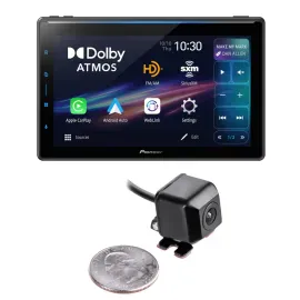 Pioneer DMH-WT8000NEX Receiver w/ 50% Off NVX XCADJ1 Backup Cam