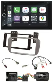 Автомагнитола для Ford Mondeo/S-Max Blaupunkt 2DIN, навигация, DAB, Bluetooth, USB, TMC