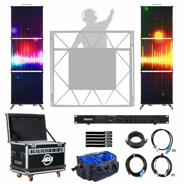ADJ EVS3 Video Wall 3x2 Column System with Controller & Bag idjnow