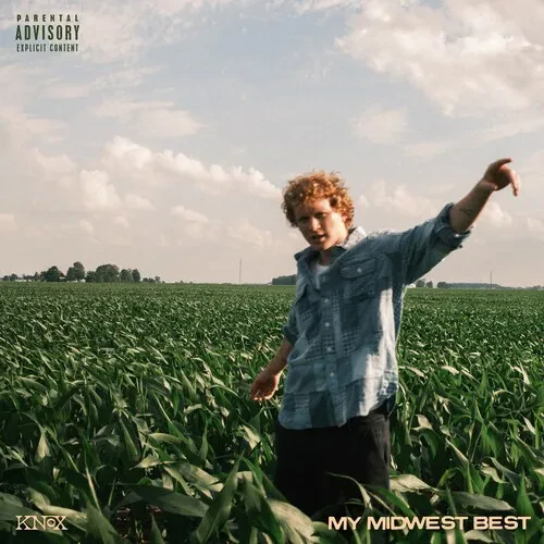 Виниловая пластинка Knox - My Midwest Best [New Vinyl LP] Explicit, Colored Vinyl, Denim