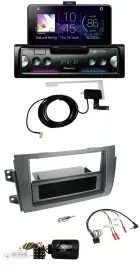 Pioneer DAB Bluetooth Lenkrad USB Autoradio für Fiat Sedici Suzuki SX4