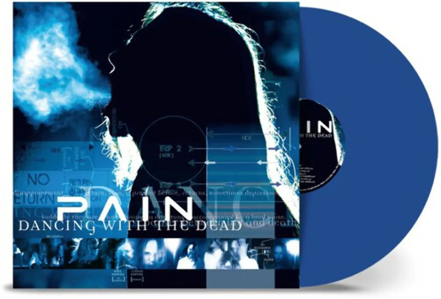 Виниловая пластинка Pain - Dancing With The Dead (Remastered) [Indie-Exclusive Blue Vinyl]