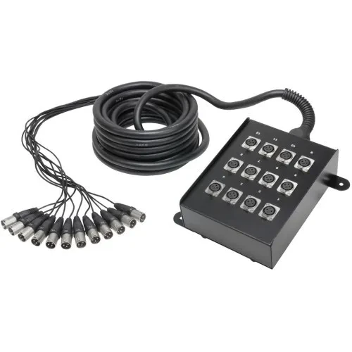 Adam Hall K12C10 Multicore 12 XLR IN 10m | Neu