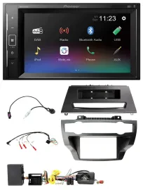 Pioneer DAB Lenkrad 2DIN Bluetooth USB Autoradio für BMW X5 X6 E70 E71 07-13 Ver