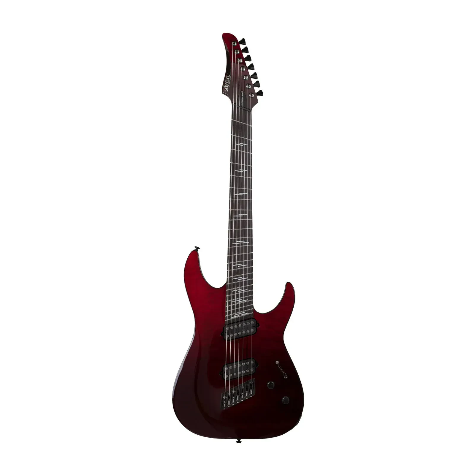Schecter Reaper 7 Elite Multiscale 7 String Electric Guitar R-H Blood Burst