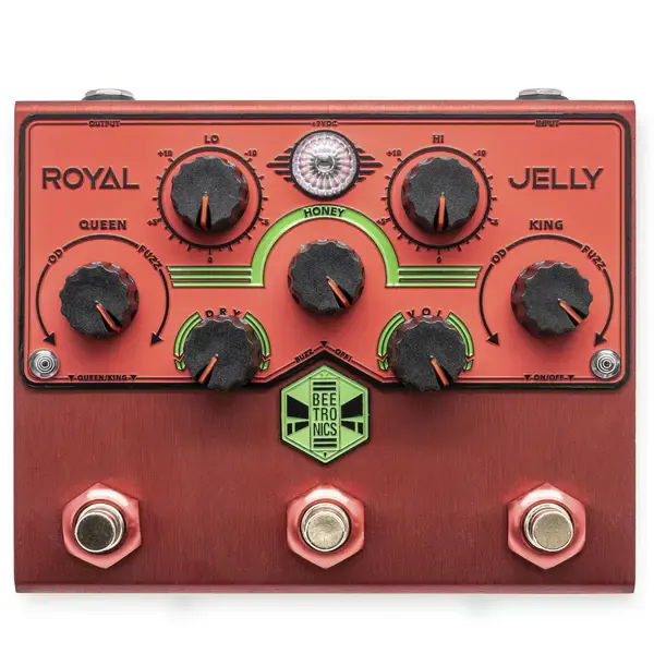 Педаль эффектов для электрогитары Beetronics Royal Jelly ltd. Edition Greenwhich