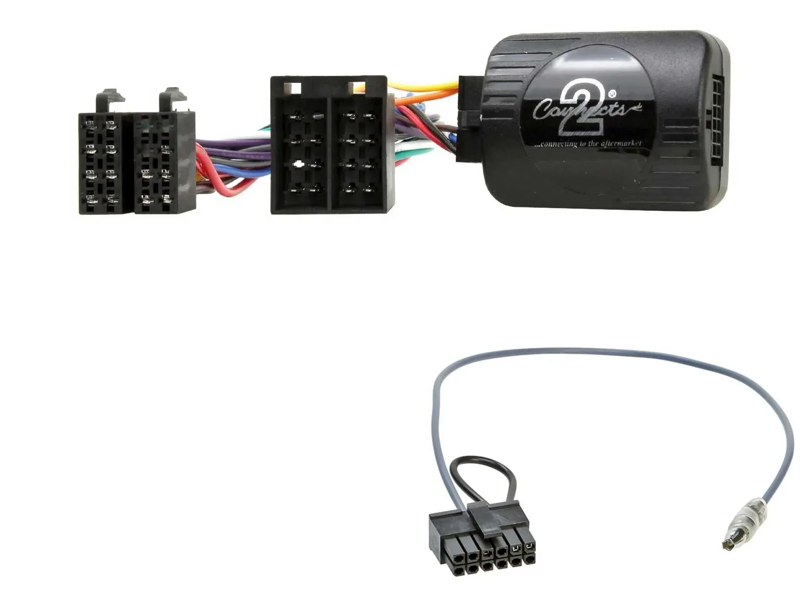 Connects2 Lenkradadapter für Peugeot 206 307 406 607 807 ab 2002 Zenec 42-PG-406
