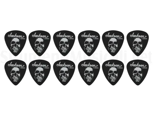 Медиаторы Jackson 298-7451-700 Delrin 451 Skull Thin 0.50 (12 штук)