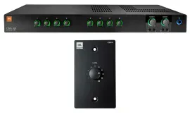 JBL CSMA280 Commercial/Restaurant 2 x 80w Amplifier+Black Wall Volume Controller