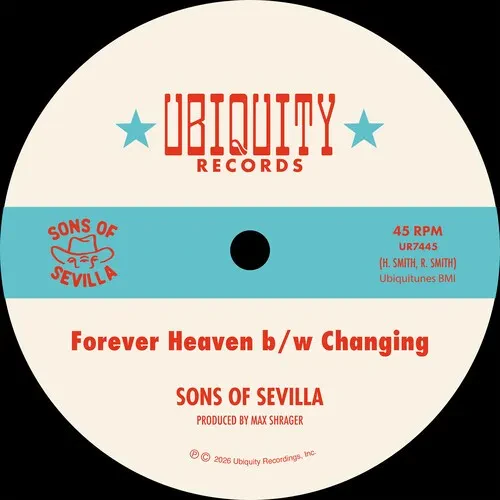 Виниловая пластинка Sons of Sevilla - Forever Heaven B/W Changing [New 7" Vinyl]