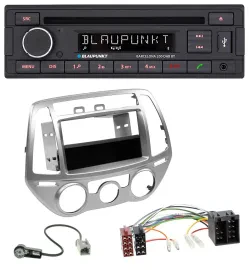 Blaupunkt USB DAB CD Bluetooth MP3 Autoradio für Hyundai i20 (12-14) man. Klima