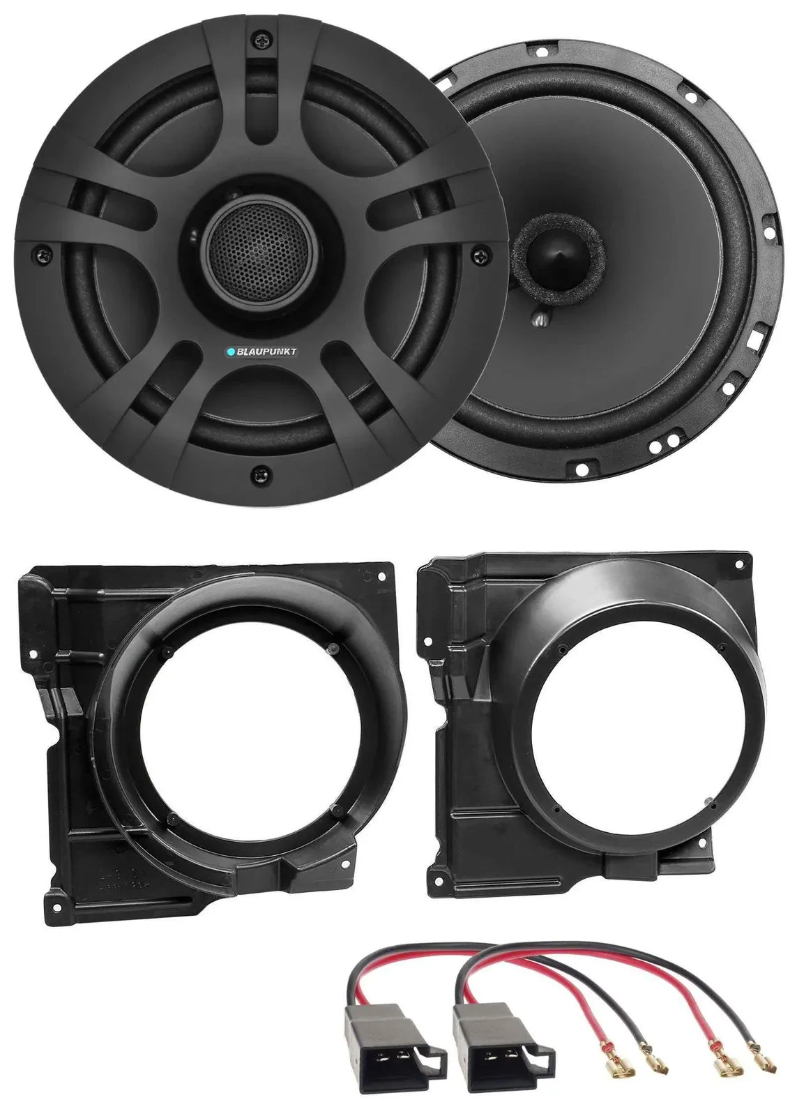 Blaupunkt 220Watt 16,5cm 2-Wege Lautsprecher für VW Polo 1999-2001 Fronttür Auto