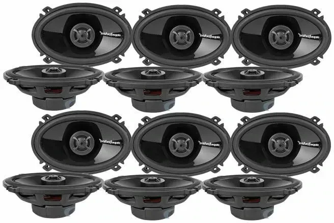Динамики для автомобиля Rockford Fosgate P1462 4x6" 140W 2-полосные (набор, 12 шт.)