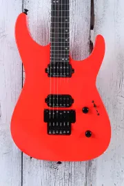 Jackson American Series Virtuoso Electric Guitar Rocket Red with Lite Leer Case