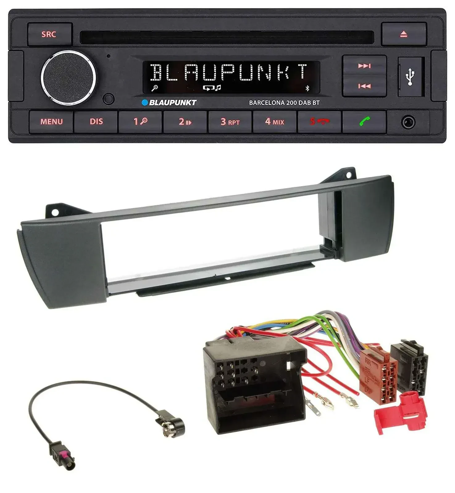 Blaupunkt USB DAB CD Bluetooth MP3 Autoradio für BMW Z4 E85 (2003-2008)