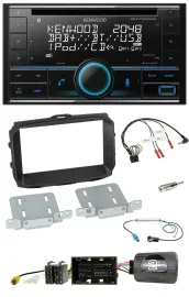 Автомагнитола Kenwood 2DIN CD DAB USB Bluetooth для Alfa Romeo Giulietta 2013–2021