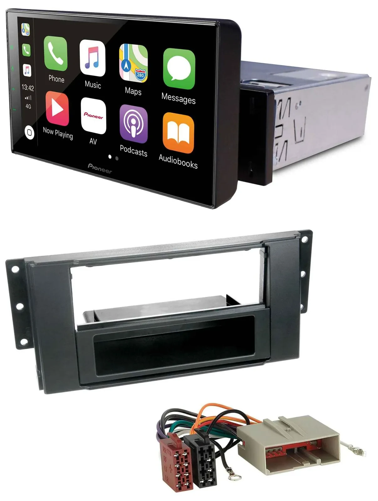 Pioneer Bluetooth MP3 DAB USB Autoradio für Landrover Freelander (2006)