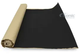 NVX STBXC32 32 sq. ft. Black Subwoofer Box/Trunk Liner Carpet