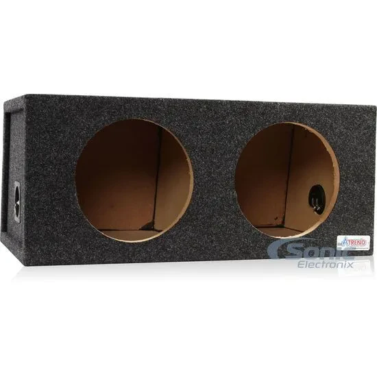 Atrend 10DM 10" Dual Hatchback Style Medium Sealed Subwoofer Enclosure Box