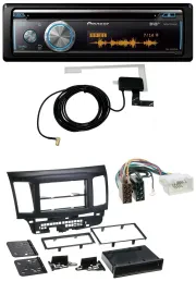 Pioneer Bluetooth DAB MP3 USB CD Autoradio für Mitsubishi Evo Lancer (ab 2008)