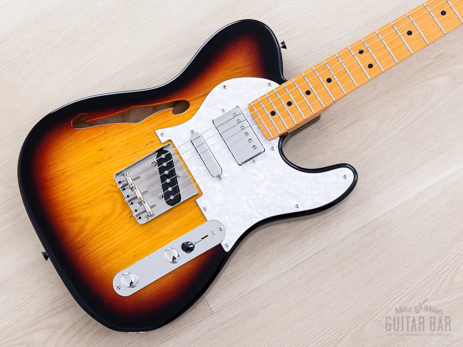 Б/У Электрогитара Fender Telecaster Thinline Special TN-SPL 2011 с USA звукоснимателями, Japan MIJ