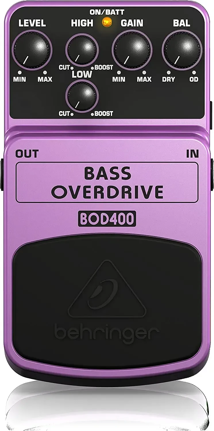 Педаль эффектов для бас-гитары Behringer BOD400 Bass Overdrive