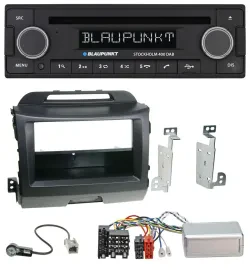 Blaupunkt Lenkrad Bluetooth DAB CD USB Autoradio für Kia Sportage 3 10-15 schwar