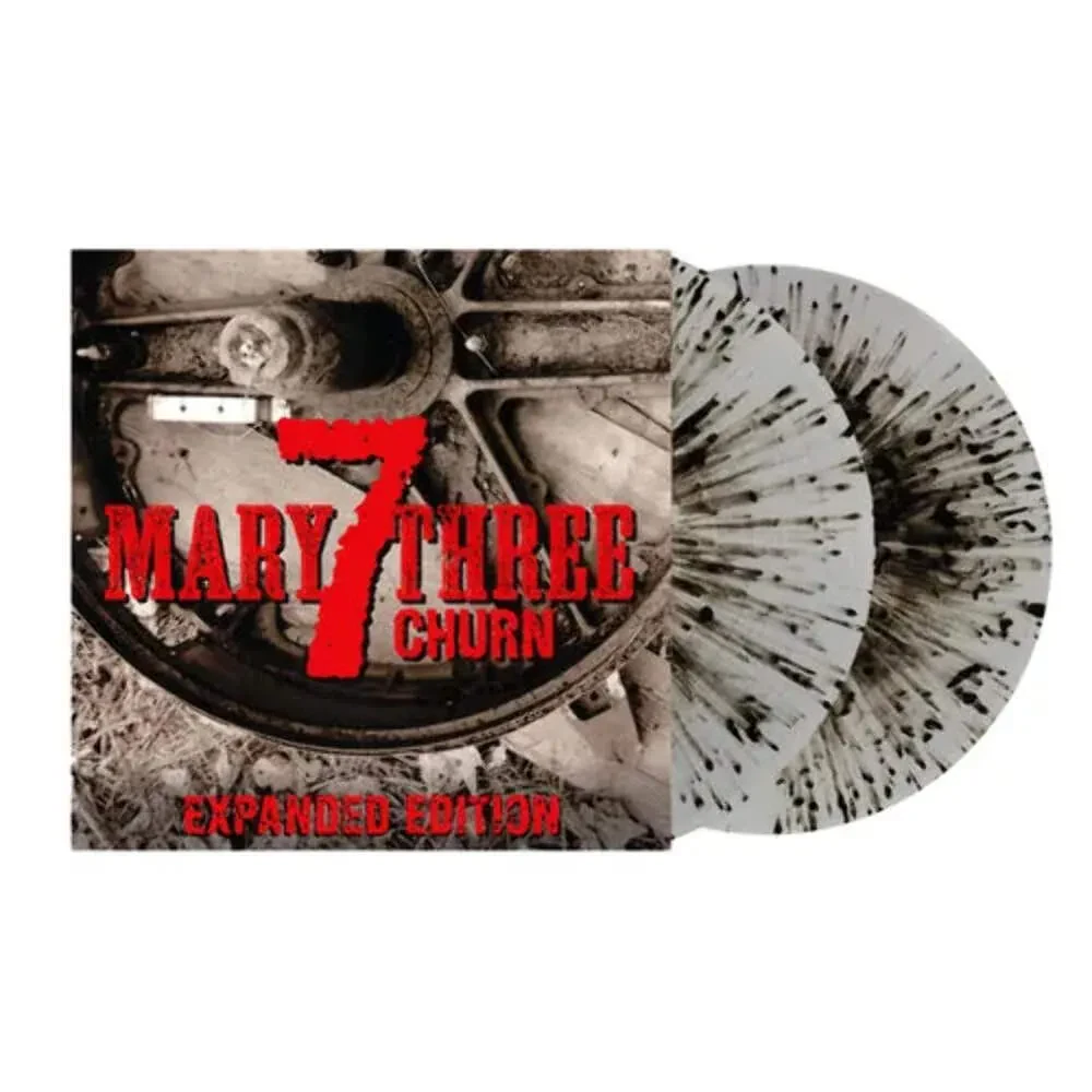 Seven Mary Three - Churn [Indie-Exclusive Clear, White & Black Vinyl]