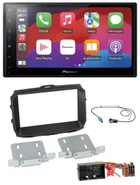 Автомагнитола Pioneer 2DIN, DAB, USB, MP3, Bluetooth для Alfa Romeo Giulietta 940 (facelift)