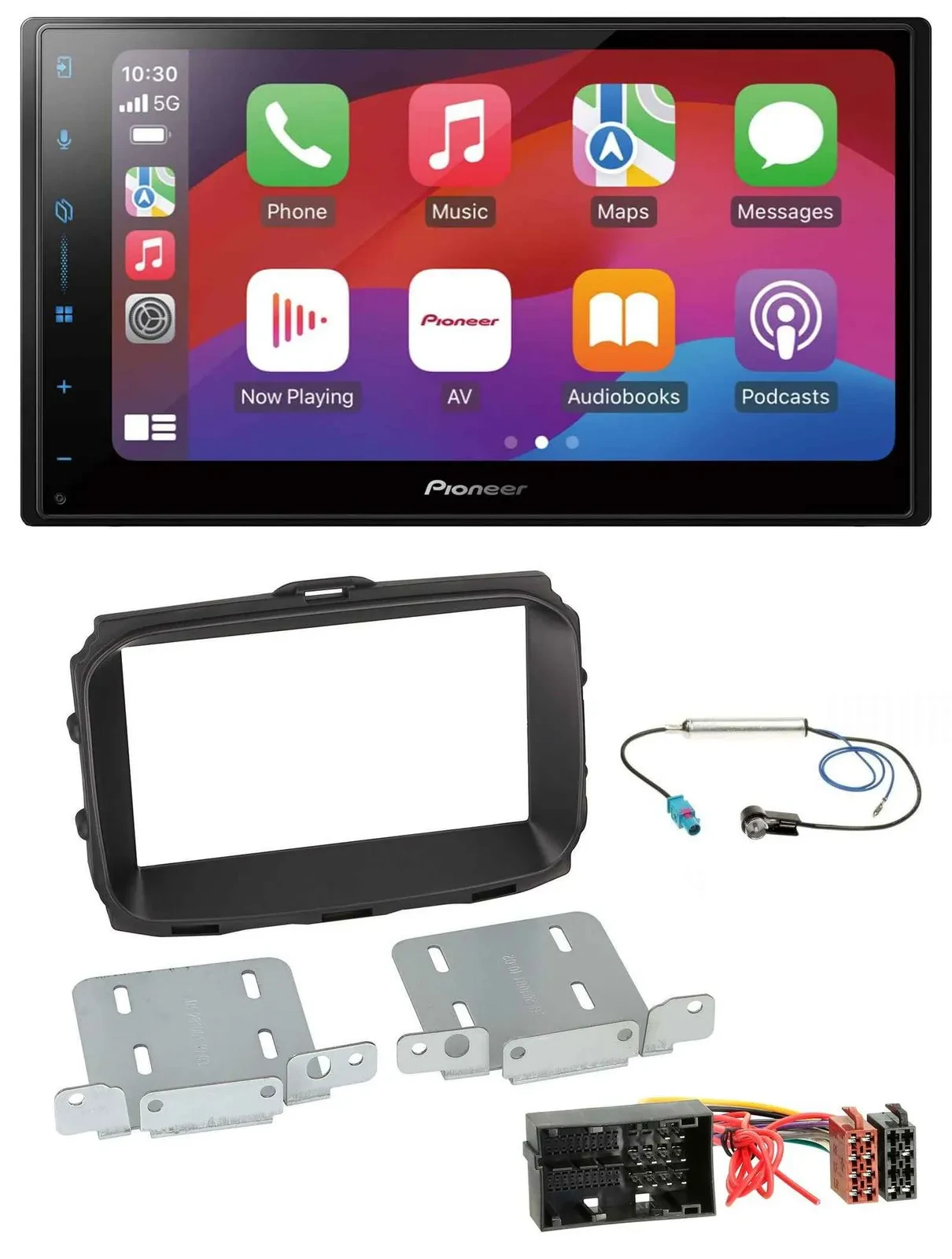 Автомагнитола Pioneer 2DIN, DAB, USB, MP3, Bluetooth для Alfa Romeo Giulietta 940 (facelift)