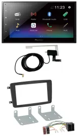Автомагнитола для Mercedes Pioneer 2DIN DAB MP3 Bluetooth USB C‑Class/CLK/Viano/Vito