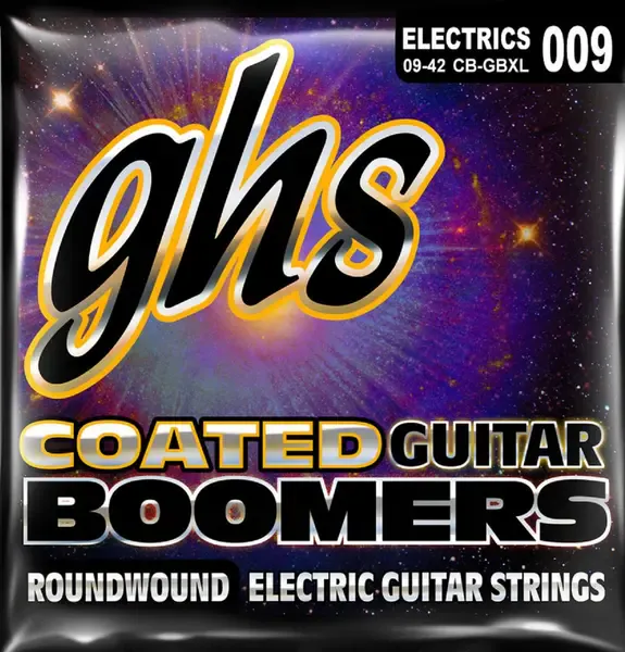 Струны для электрогитары GHS Strings CB-GBXL Coated Boomers 9-42