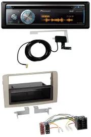 Автомагнитола для Lancia Musa (с 2005) Pioneer Bluetooth DAB MP3 USB CD