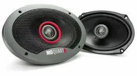 2) MB Quart FKB108 Formula Series 3.5" 2-Way Coaxial Car Audio Speakers