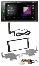 Автомагнитола для Nissan Juke (с 2014) Pioneer 2DIN, DAB, Bluetooth, AUX, MP3