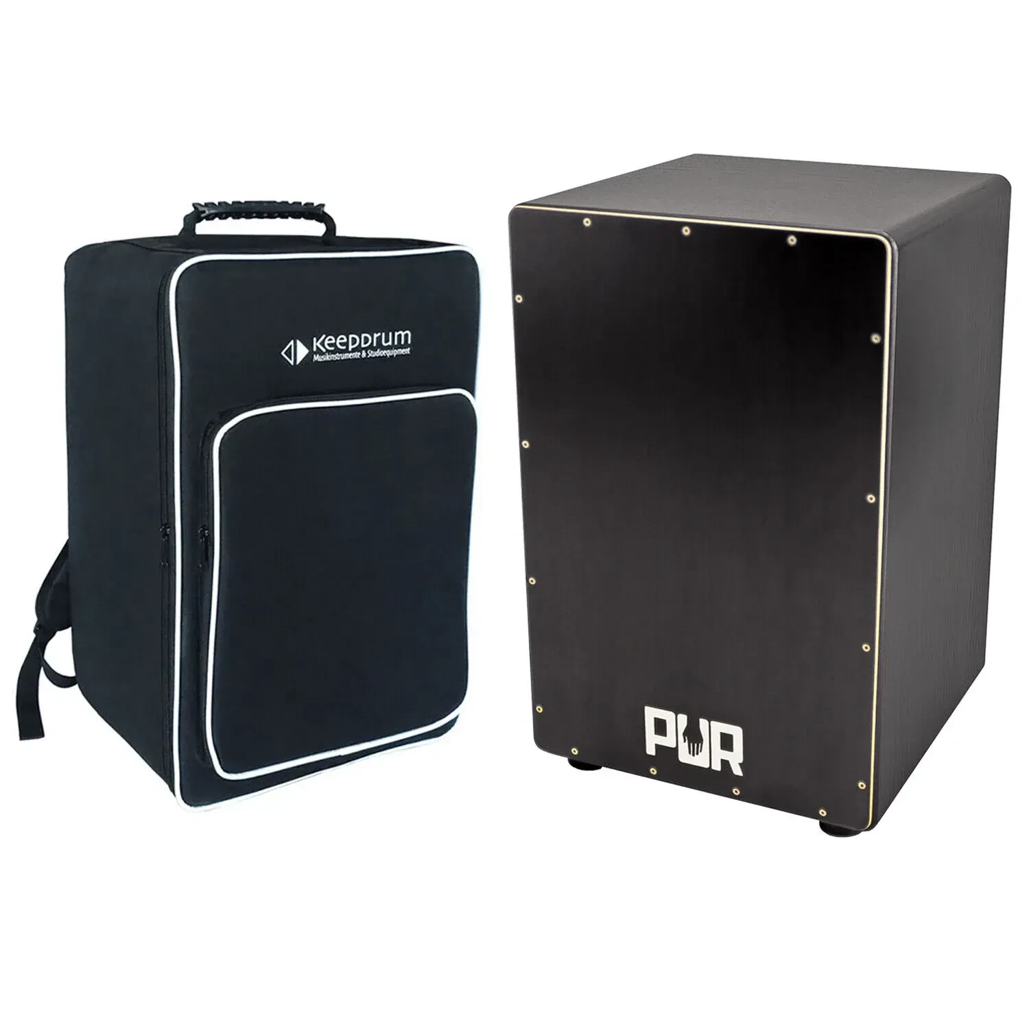 Кахон PUR CAJON PC1066 Vision One Black с чехлом